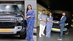 കേരളത്തിലെ പ്രായം കുറഞ്ഞ ഡിഫൻഡർ ഉടമയായ സുന്ദരിയെ മനസിലായോ, വീഡിയോ വൈറൽ