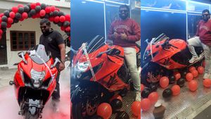 ഷൂട്ടിങ്ങ് സെറ്റിലേക്ക് എത്താൻ ഇനി 20 ലക്ഷത്തിൻ്റെ ഹയാബൂസ! ഹർഷയുടെ സോഷ്യൽ മീഡിയ പോസ്റ്റ് വൈറൽ