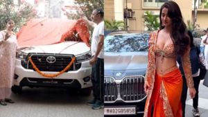 തനിക്ക് BMW, അച്ഛന് ഇന്നോവ ക്രിസ്റ്റ സമ്മാനിച്ച് സൂര്യയുടെ 'ബ്രഹ്‌മാണ്ഡ ദുരന്ത' പടത്തിലെ നായിക