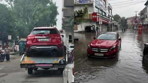 മര്യാദ വേണ്ടേ മുനിസിപാലിറ്റിക്കാരേ... വെള്ളക്കെട്ട് കാരണം 16 ലക്ഷത്തിന്റെ 'പണി', കോടതി കയറ്റി ബെന്‍സുകാരന്‍