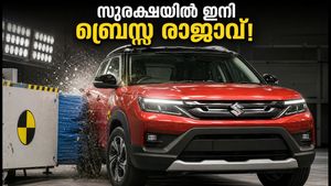 മാരുതി ബ്രെസ്സ ഇനി സുരക്ഷിതൻ! ഭാരത് എൻസിഎപി ക്രാഷ് ടെസ്റ്റിൽ 5 സ്റ്റാർ റേറ്റിംഗുമായി ഞെട്ടിക്കുന്ന കുതിപ്പ്