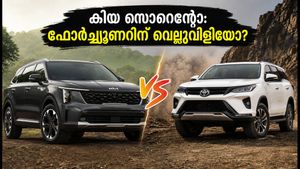 കിയ സൊറെന്റോ ഇന്ത്യയിൽ: ഹൈബ്രിഡ് കരുത്തിൽ ഫോർച്യൂണറിന് വെല്ലുവിളി, വിലയും ഫീച്ചറുകളും അറിയാം