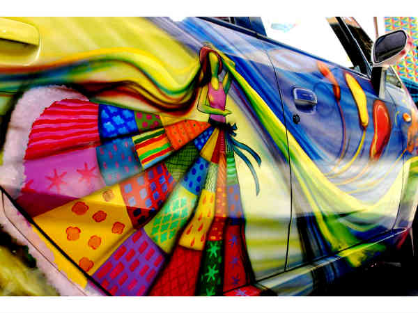 സംഗീത ബബാനിയുടെ നാനോ ആര്‍ട്ട് കാര്‍