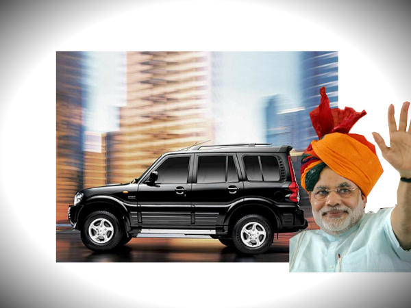 നരേന്ദ്ര മോഡിയുടെ കാര്‍