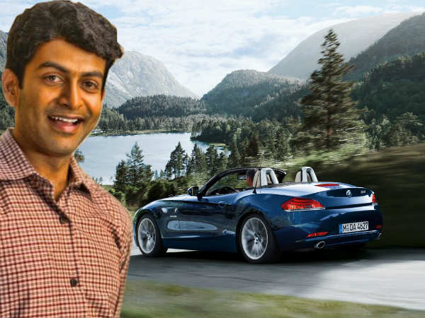 പൃഥ്വിരാജിന്‍റെ സെഡ്4 റോഡ്‍സ്റ്റര്‍