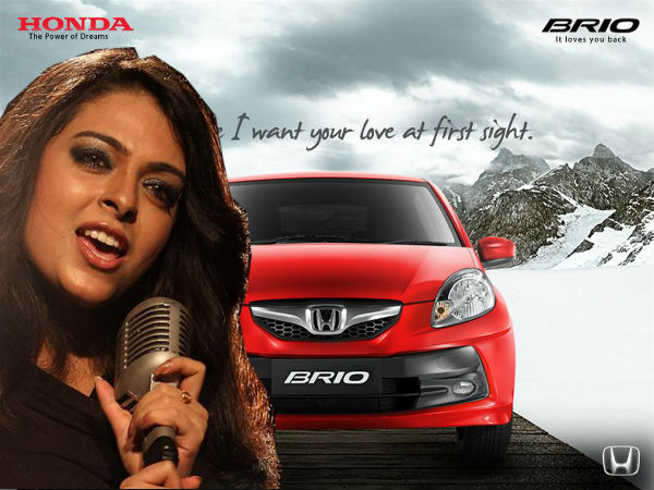 രാധികയുടെ ഹോണ്ട ബ്രിയോ