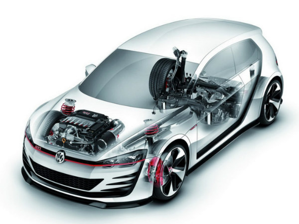 Volkswagen Golf Design Vision GTi