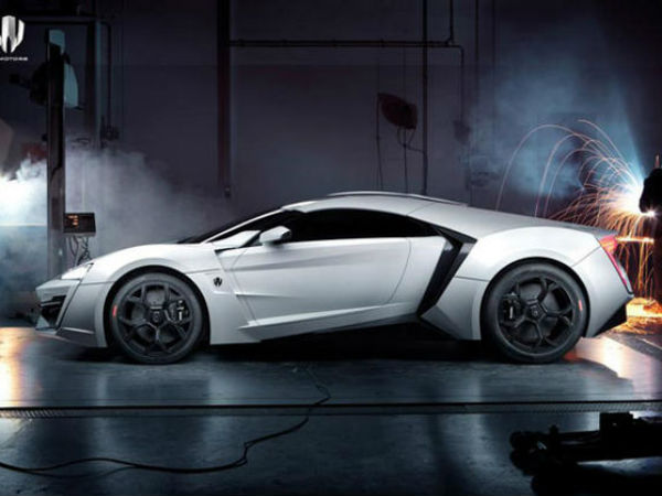 ലൈകാന്‍ ഹൈപ്പര്‍‍സ്പോര്‍ട്സ് എന്നാണ് കാറിന്‍റെ പേര്.