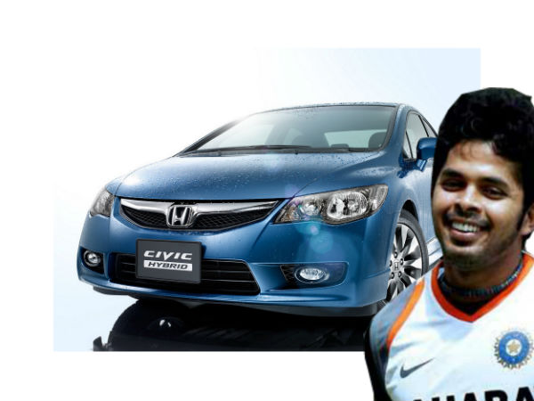 ശാന്തകുമാരന്‍ ശ്രീശാന്തിന്‍റെ രണ്ട് വണ്ടികള്‍