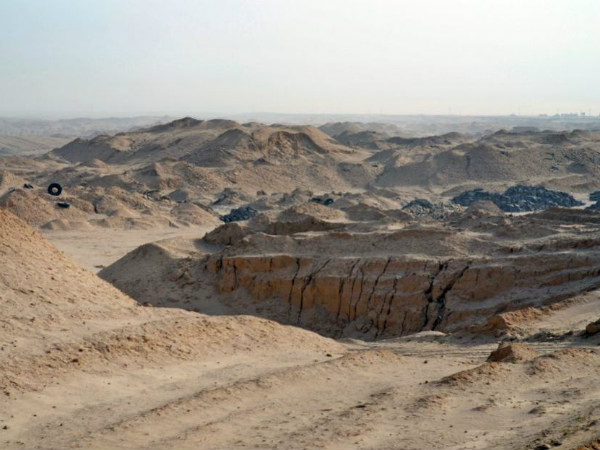 Biggest tyre graveyard