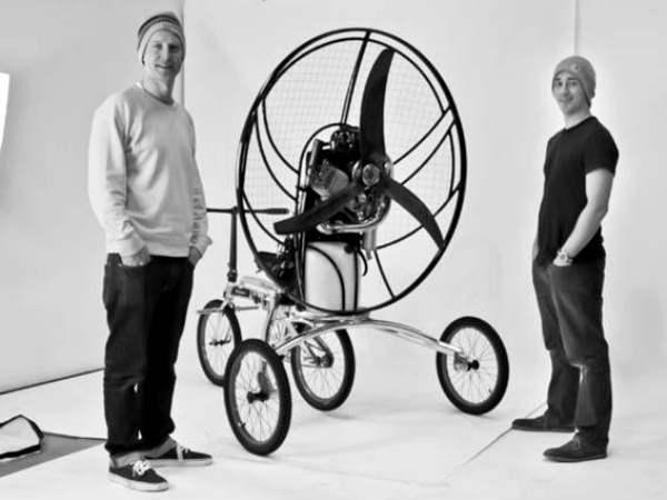 XploreAir Paravelo Flying Bicycle