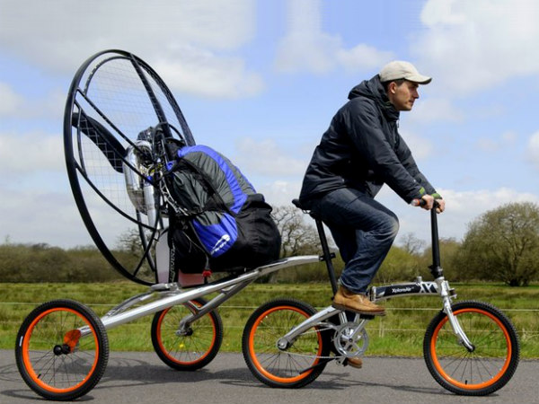XploreAir Paravelo Flying Bicycle