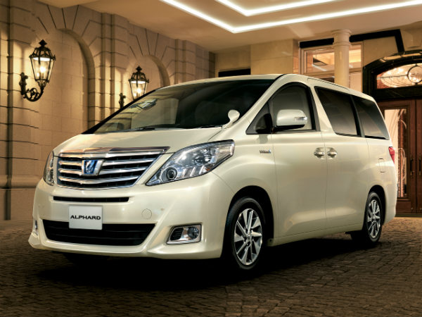 Muthuvel Karunanidhi's Toyota Alphard