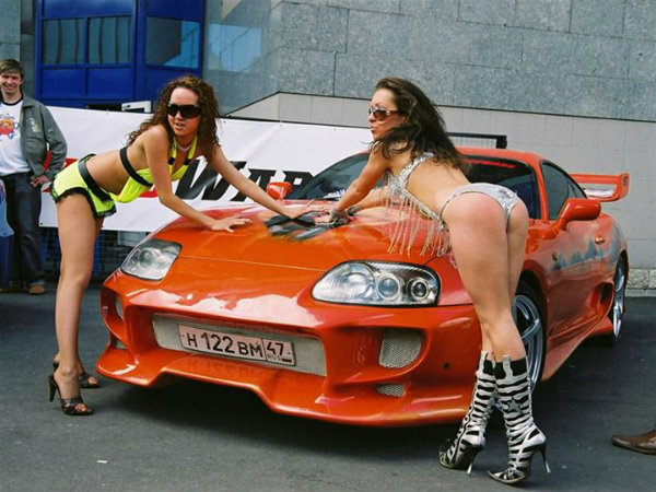 Bikini Day Cars