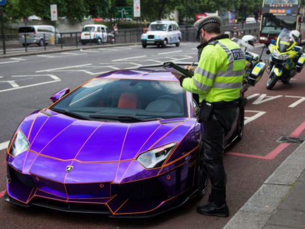Qatari Prince's Aventador Seized In London 