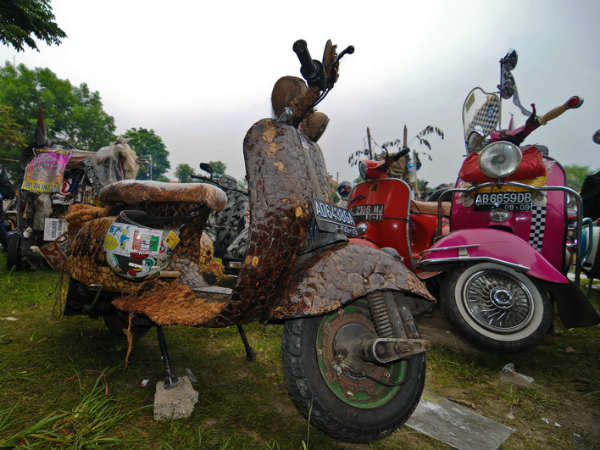 വെസ്പയുടെ ഭ്രാന്തന്‍ മോഡിഫിക്കേഷനുകള്‍