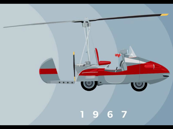 1967ലെ ഡിക്ക് സ്മാർട്ട്, 2007ലെ ഏജന്റ് എന്നീ സിനിമകളില്‍ ഉപയോഗിച്ച പറക്കുന്ന വെസ്പ