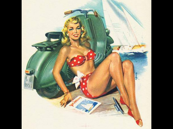 ക്ലാസിക് വെസ്പ സ്കൂട്ടർ പോസ്റ്ററുകള്‍