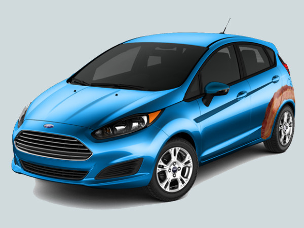 Ford Intros Bacon Wrap Graphics For Fiesta