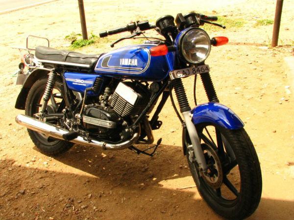 Mahendra Singh Dhoni's Rajdoot 350 Bike