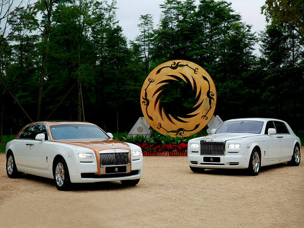 Rolls Royce Ghost Chengdu Golden Sunbird Edition