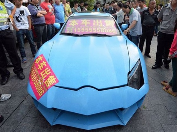 Fake Lamborghini Aventador Seized By Chinese Cops
