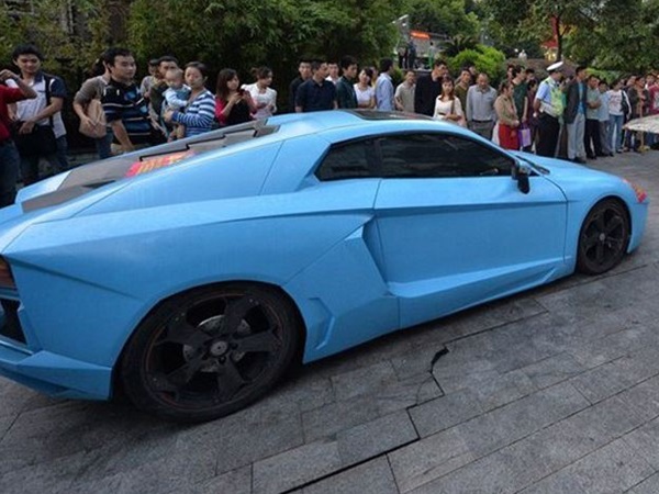 Fake Lamborghini Aventador Seized By Chinese Cops