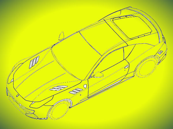 Ferrari Patent Sketches Reveals Plans For New Coupe