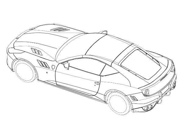 Ferrari Patent Sketches Reveals Plans For New Coupe