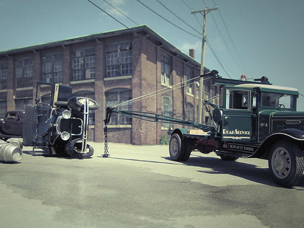 Amazing Trick Photography Using Toy Cars