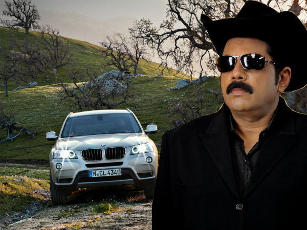 Mukesh In His BMW X3