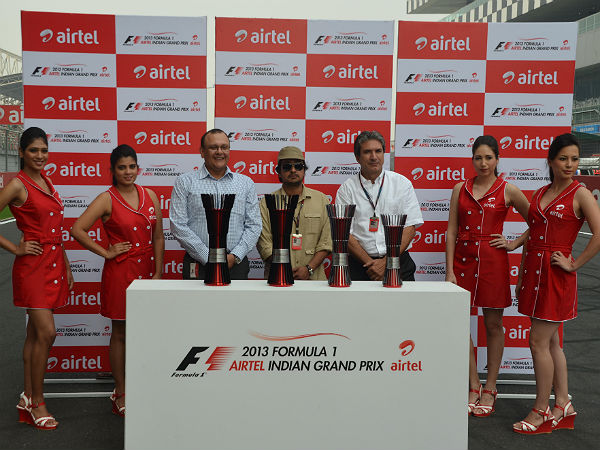 2013 Formula1 Airtel Indian Grand Prix Trophy
