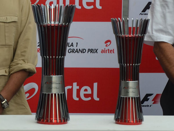 2013 Formula1 Airtel Indian Grand Prix Trophy