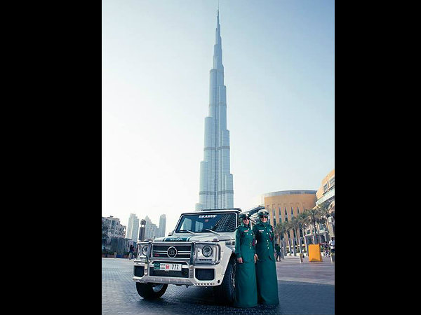 The Dubai Police Tuned G63 AMG To Brabus B63S 700 Widestar
