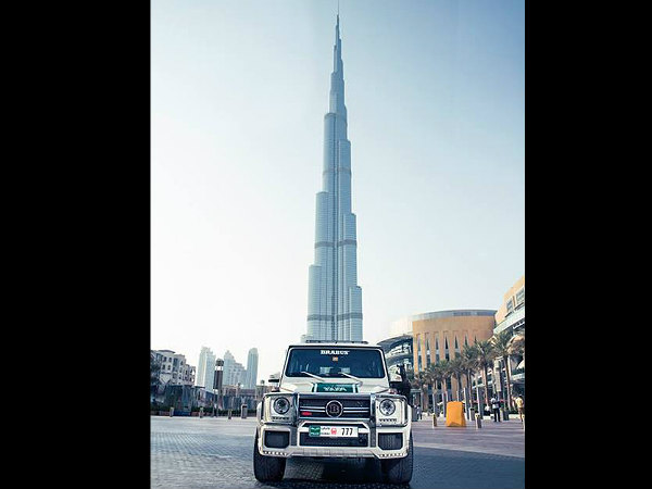 The Dubai Police Tuned G63 AMG To Brabus B63S 700 Widestar