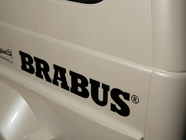 The Dubai Police Tuned G63 AMG To Brabus B63S 700 Widestar