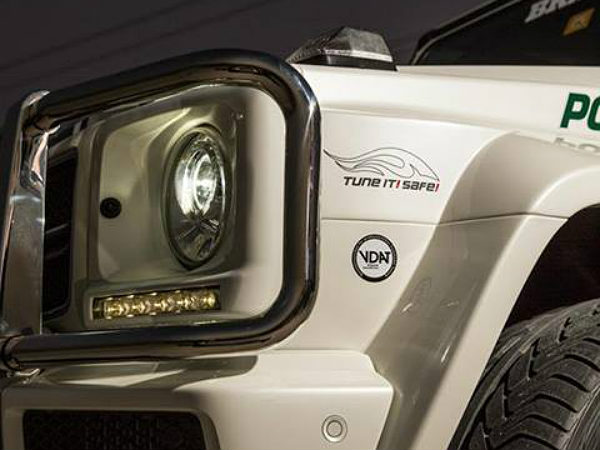 The Dubai Police Tuned G63 AMG To Brabus B63S 700 Widestar
