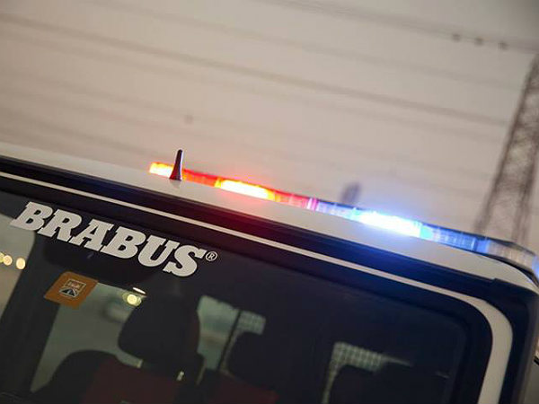 The Dubai Police Tuned G63 AMG To Brabus B63S 700 Widestar
