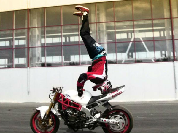 Rafal Pasierbek In Stunt Riding World