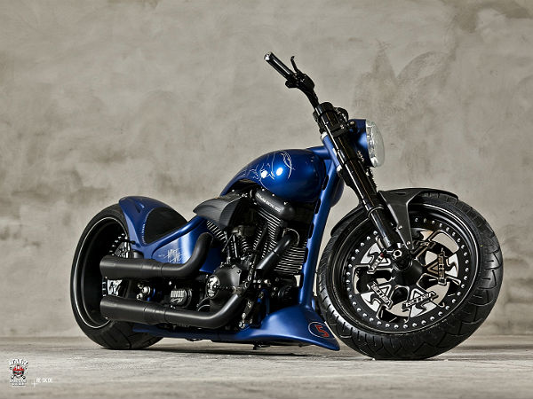 Sebastian Vettels Walz Hardcore Cycles Custom Motorcycle