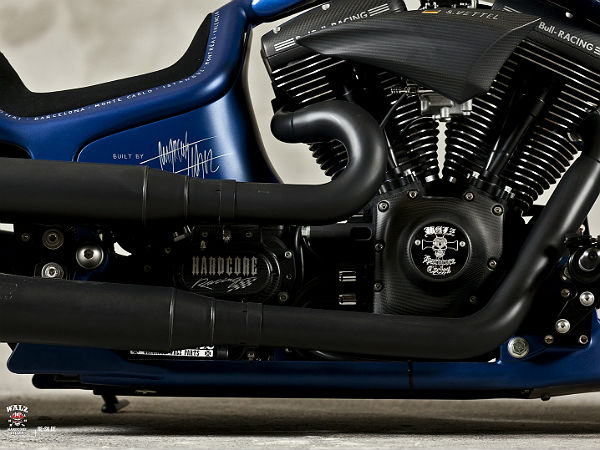 Sebastian Vettels Walz Hardcore Cycles Custom Motorcycle
