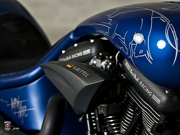 Sebastian Vettels Walz Hardcore Cycles Custom Motorcycle