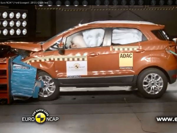 Ford EcoSport Euro NCAP Crash Test Results