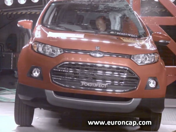 Ford EcoSport Euro NCAP Crash Test Results