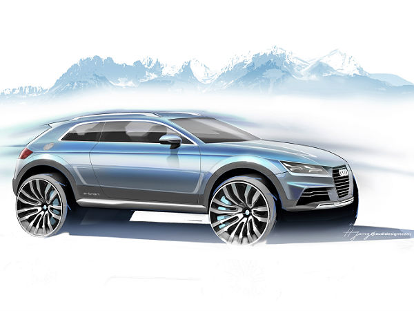 Audi Sports Crossover Concept For Detroit Auto Show