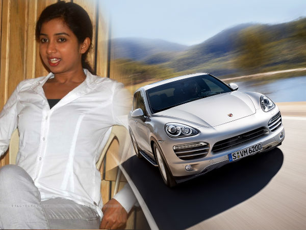 ശ്രേയയുടെ ഇഷ്ടവാഹനം