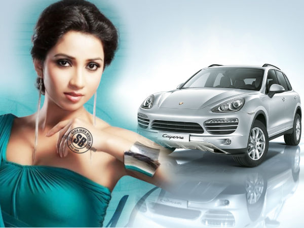 ശ്രേയയുടെ ഇഷ്ടവാഹനം