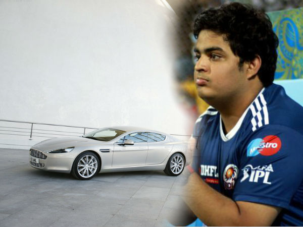 അംബാനിപുത്രന്‍ ആകാശിന്റെ ആസ്റ്റണ്‍ മാര്‍ടിന്‍