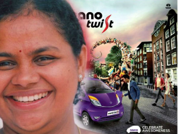 സിന്ധു ജോയിയുടെ ടാറ്റ നാനോ