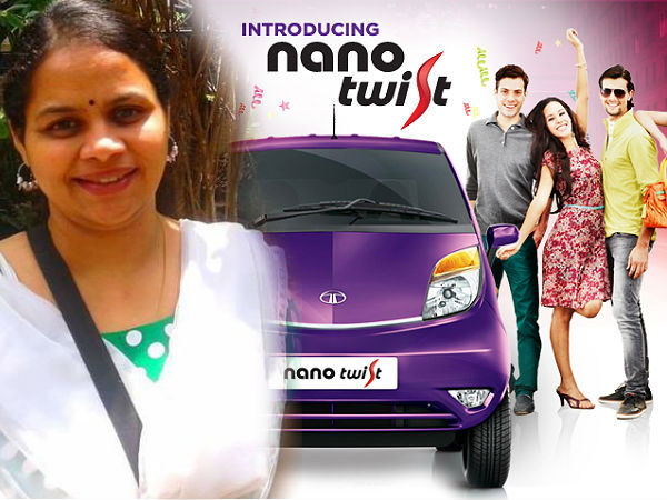 സിന്ധു ജോയിയുടെ ടാറ്റ നാനോ